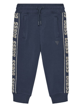 Guess Guess Pantaloni da tuta L2YQ48 K6ZS1 Blu scuro Regular Fit