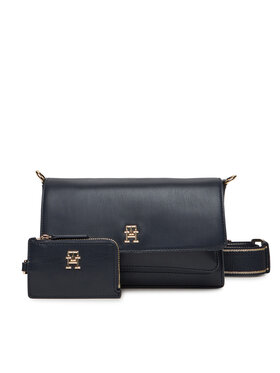 Tommy Hilfiger Tommy Hilfiger Rankinė Th Joy Crossover AW0AW16813 Tamsiai mėlyna