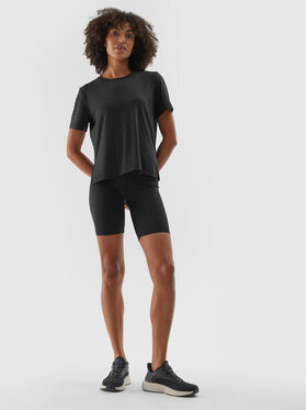 4F 4F Legíny 4FWAW24TFSTF012-20S Čierna Slim Leg