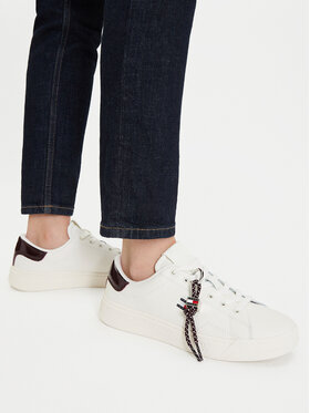 Tommy Jeans Tommy Jeans Tossud Tjw Logo Sneaker EN0EN03129 Valge