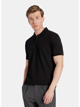 Pako Lorente Pako Lorente Polo P25WF-TX-001 Czarny Classic Fit