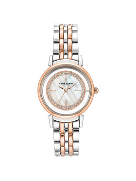 Anne Klein Anne Klein Zegarek AK-3693MPRT Różowe złoto