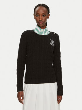 LAUREN RALPH LAUREN Lauren Ralph Lauren Megztinis 200932223001 Juoda Slim Fit