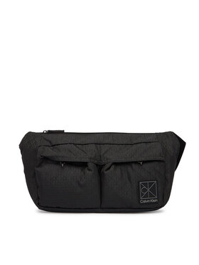 Calvin Klein Calvin Klein Vöökott Utility Emblem Sling Waistbag LV04D3341G Must