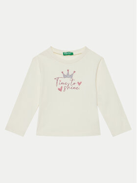 United Colors Of Benetton United Colors Of Benetton Блузка 3ATNG10GL Écru Regular Fit