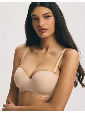 Esotiq Esotiq Biustonosz push-up 43300 Beżowy
