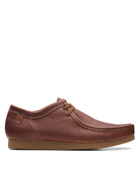 Clarks Clarks Mokasyny Shacre II Run 26159431 Brązowy