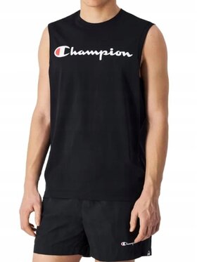 Champion Champion T-Shirt 220778-KK001 Czarny Standard Fit