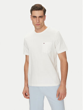 Tommy Hilfiger Tommy Hilfiger Футболка Essential Solid Pocket Tee MW0MW37283 Білий Regular Fit