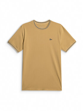 4F 4F T-Shirt LAKESIDE ESCAPE Μπεζ Regular Fit