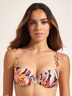 Selmark Selmark Góra od bikini BM117 Różowy