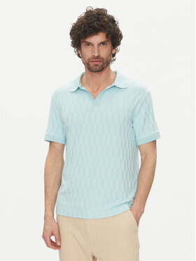 Marciano Guess Marciano Guess Polo marškinėliai 5GHP03 6326A Žydra Regular Fit