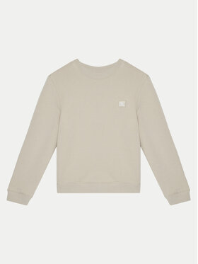 Calvin Klein Jeans Calvin Klein Jeans Світшот Mono Mini Badge IU0IU00570 Бежевий Regular Fit