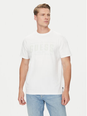 Guess Guess T-Shirt M5GI27 KBW41 Bílá Regular Fit