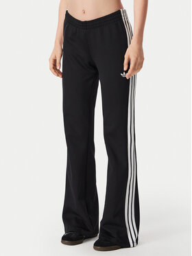 adidas adidas Παντελόνι φόρμας 3S Flared KQ6424 Μαύρο Regular Fit