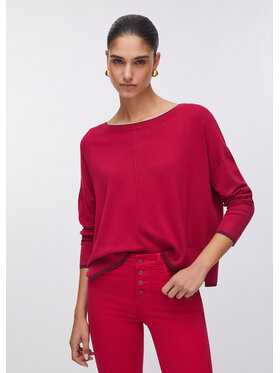 Liu Jo Liu Jo Sweter WA6283MS49I91955 Czerwony Regular Fit