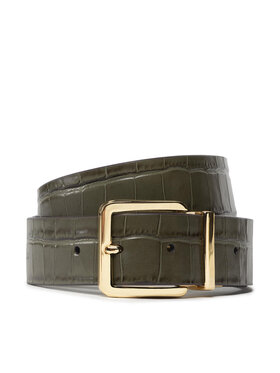 Lauren Ralph Lauren Lauren Ralph Lauren Pasek Damski Square Revers 412872838002 Zielony