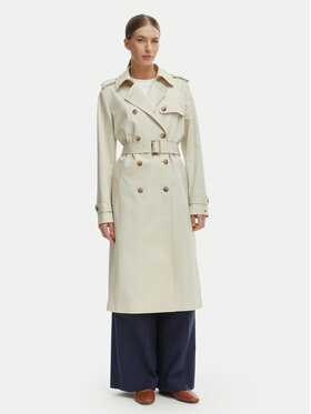 Tommy Hilfiger Tommy Hilfiger Trench WW0WW48873 Bež Slim Fit