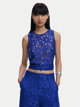 Desigual Desigual Felső Tanatos 25SWBW25 Kék Slim Fit