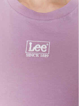 Lee T-shirt L49EEHA39 112333683 Ljubičasta Regular Fit