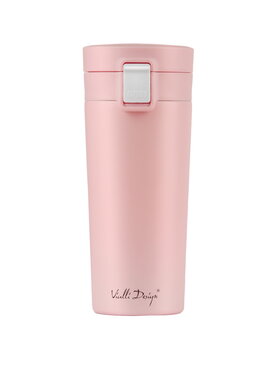 Vialli Design Vialli Design Kubek termiczny KUBEK TERMICZNY 400ML FUORI RÓŻOWY 7688 Różowy
