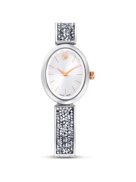 Swarovski Swarovski Zegarek Crystal Rock Watch 5656878 Srebrny