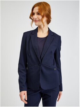Orsay Orsay Marynarka 480324526000__36 Granatowy Regular Fit