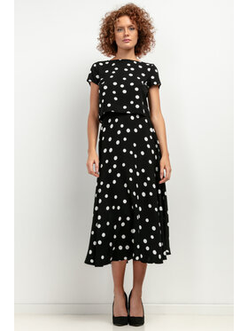 Tessita Tessita Spódnica maxi SPÓDNICA_T407_1_XL Czarny Regular Fit