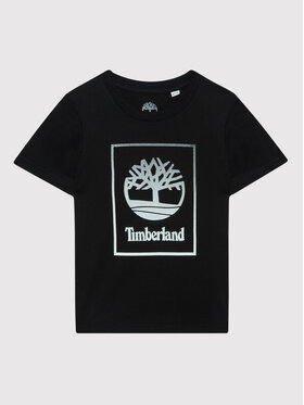 Timberland Timberland T-Shirt T25S83 S Czarny Regular Fit