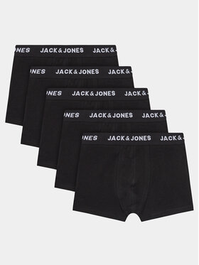 Jack&Jones Junior Jack&Jones Junior Set od 5 pari bokserica Chuey 12210878 Crna