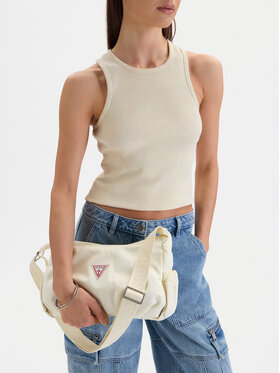 Guess Jeans Guess Jeans Дамска чанта CWBEO-GUESS-XC-003-09 Екрю