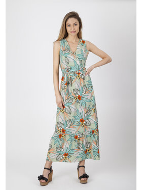 Perso Perso Každodenné šaty RBE225555DF Kaki Regular Fit