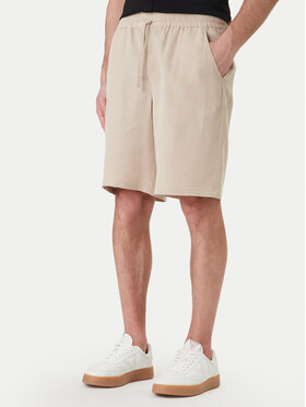 Guess Guess Pantaloncini sportivi F6GD01 WN202 Beige Regular Fit