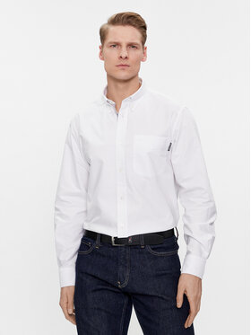 Tommy Hilfiger Tommy Hilfiger Camicia Oxford Monotype MW0MW33797 Bianco Slim Fit