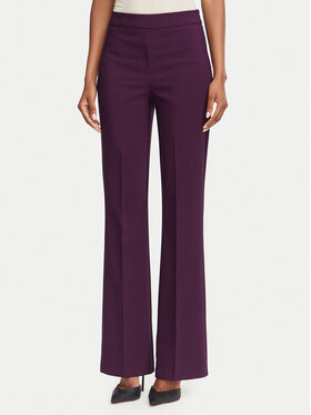 Rinascimento Rinascimento Pantaloni di tessuto CFC0130135003 Bordeaux Flare Fit