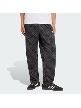 adidas adidas Spodnie dresowe Firebird loose monogram Czarny Regular Fit