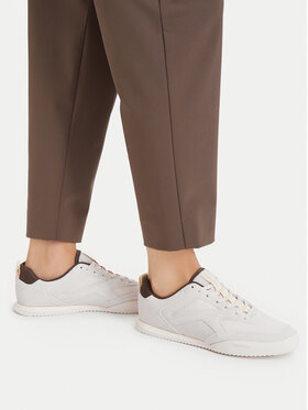 Calvin Klein Calvin Klein Sneakersy Low Pro Runner Refl Mesh Sue HW0HW03100 Kremowy