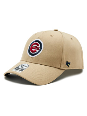 47 Brand 47 Brand Шапка с козирка MLB Chicago Cubs Sure Shot Snapback '47 MVP BCWS-SUMVP05WBP-KH07 Каки