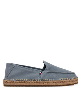 Tommy Hilfiger Tommy Hilfiger Espadryle Hilfiger Flex Espa Suede Loafer FM0FM05392 Szary