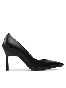Calvin Klein Calvin Klein Szpilki Heel Pump 90 Leather HW0HW02033 Czarny