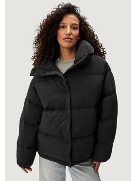Calvin Klein Jeans Calvin Klein Jeans Παλτό RELAXED PUFFER Μαύρο Relaxed Fit