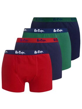 Lee Cooper Lee Cooper Komplet 4 par bokserek 9542 Kolorowy