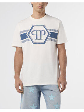 PHILIPP PLEIN PHILIPP PLEIN T-shirt 29877 Bianco Regular Fit