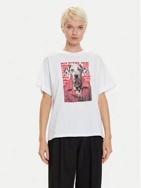Imperial Imperial T-krekls TV34IGTSRA Balts Regular Fit