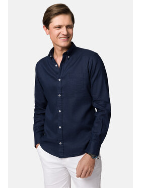 Lancerto Lancerto Koszula Lucy KO073123000021 Granatowy Slim Fit