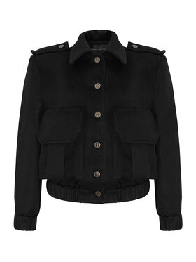 Magda Matyja Magda Matyja Kurtka damska JACKIE JACKET Czarny Regular Fit