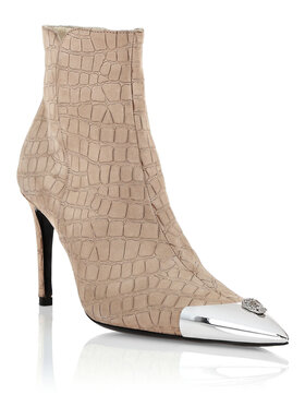 PHILIPP PLEIN PHILIPP PLEIN Kozaki 27503 Beżowy
