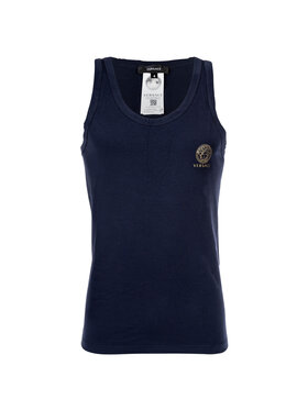 Versace Versace Podkoszulek 26548 Niebieski Comfort Fit