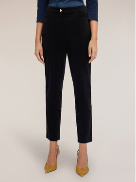 Motivi Motivi Pantaloni di tessuto P40BQ004995N033 Nero Flare Fit