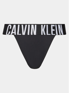 Calvin Klein Underwear Calvin Klein Underwear Stringi 000QF7638E Czarny